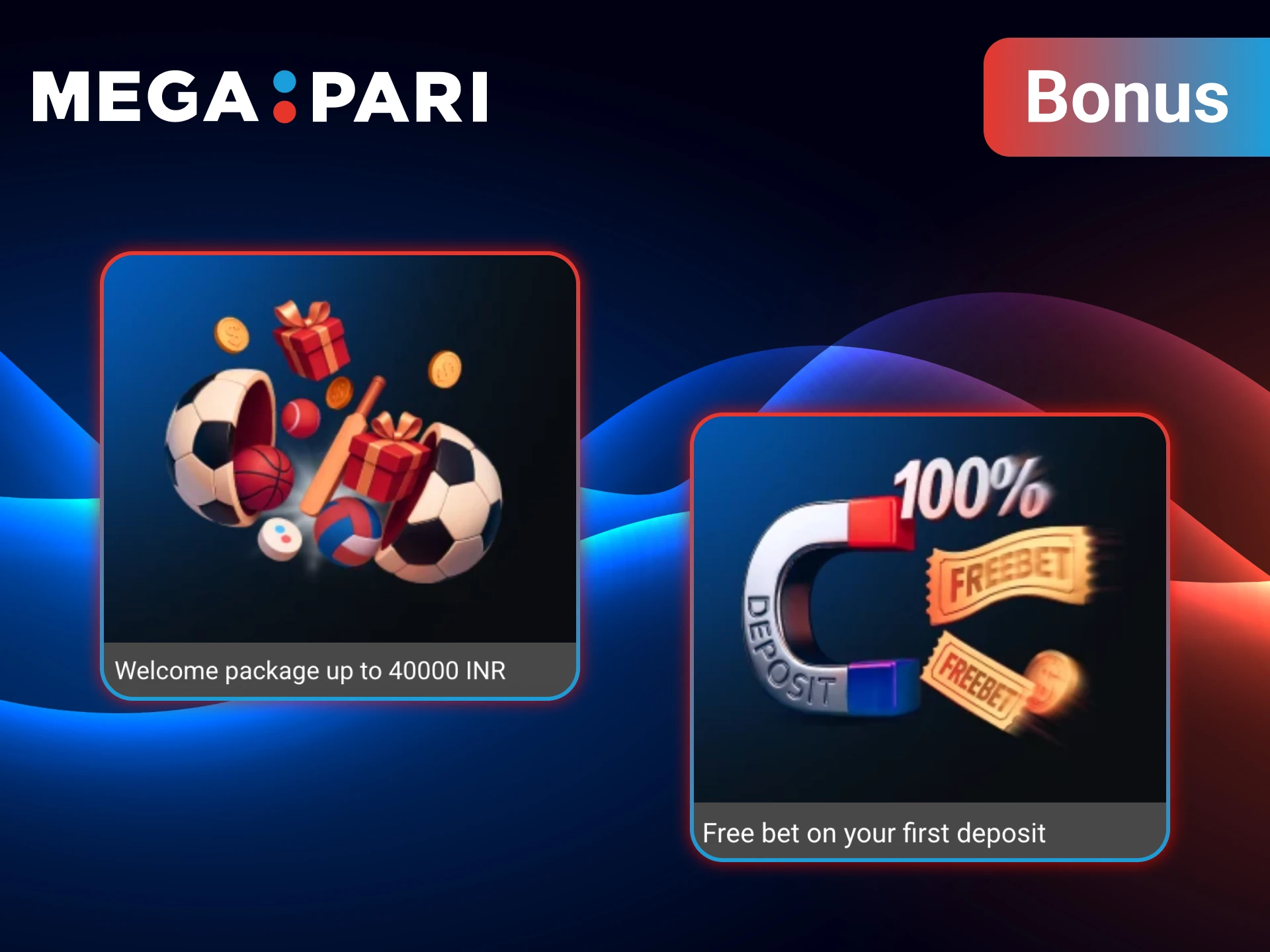 Claim your tennis bonus now and play on MegaPari.