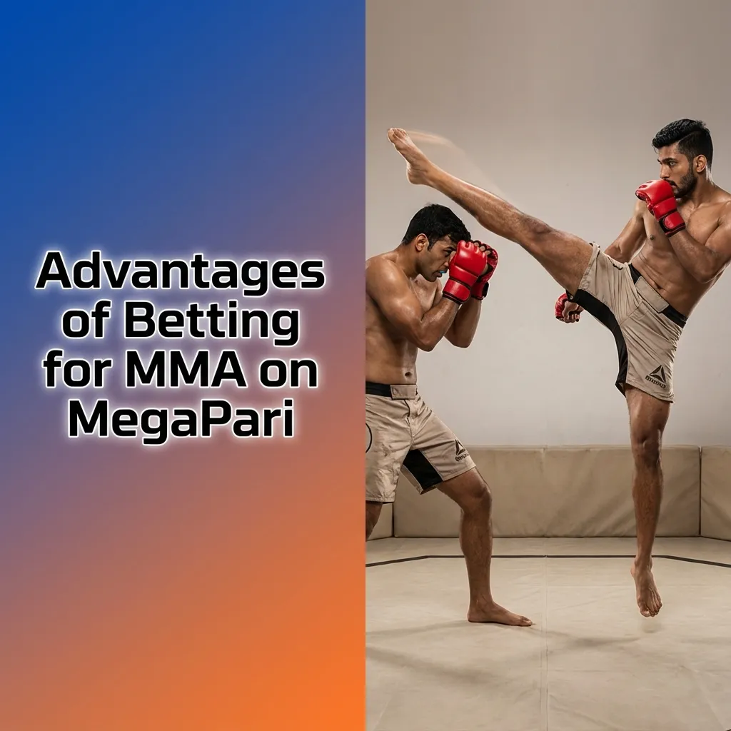 MegaPari MMA betting perks: UFC–Bellator, deep markets, live cash-out, fast odds, multiple formats, INR, stats, value.