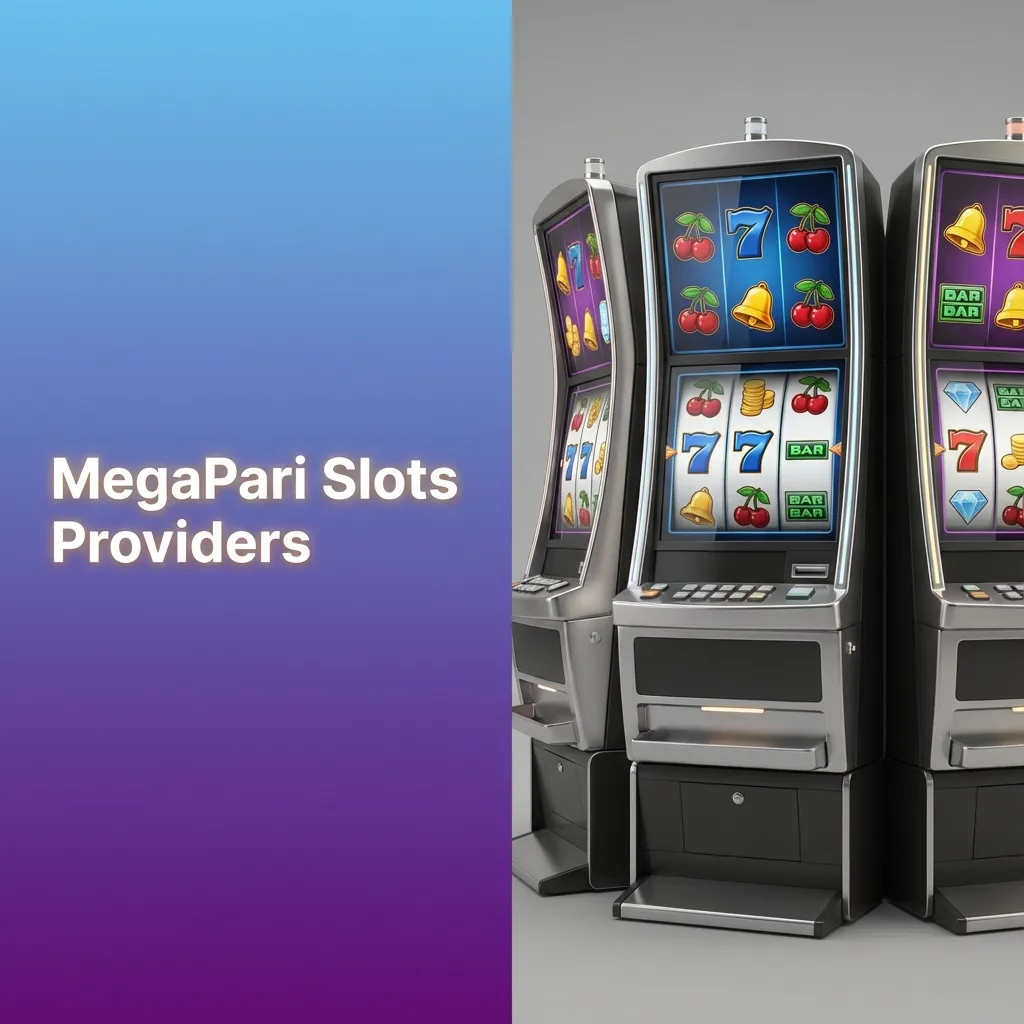 MegaPari slots providers: grid of logos for Pragmatic Play, Play’n GO, NetEnt, Games Global, Playtech, Red Tiger, more.