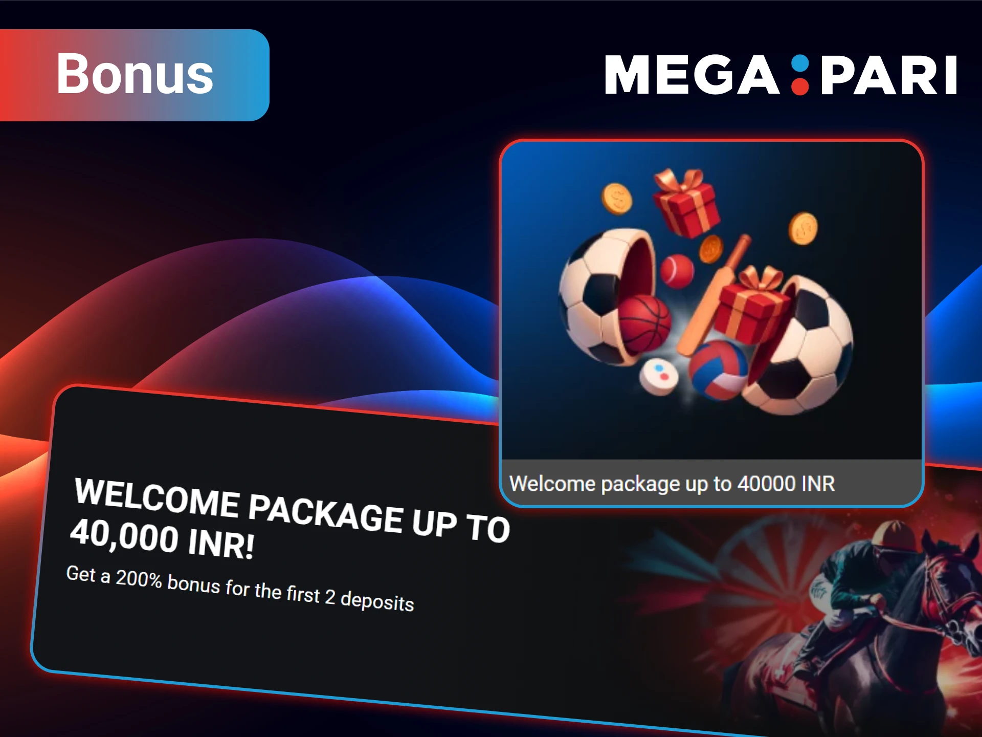 Visit MegaPari and claim your basketball betting bonus.