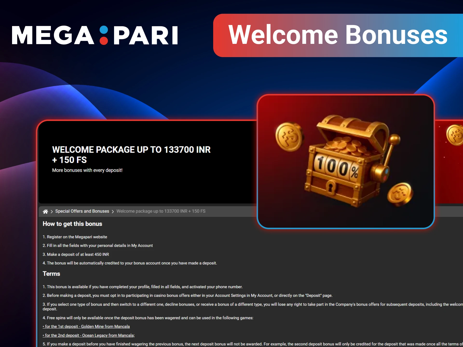 MegaPari has prepared bonuses for Dota 2 event fans.
