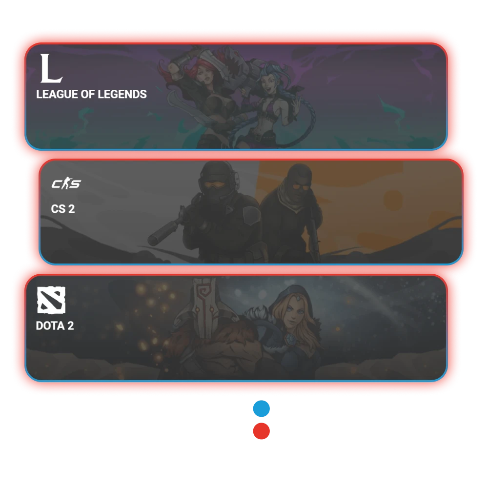 We recommend choosing eSports for betting on MegaPari.