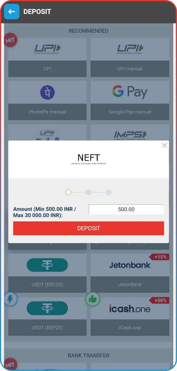 Top up your deposit to place a bet on the StarCraft 2 event from MegaPari.