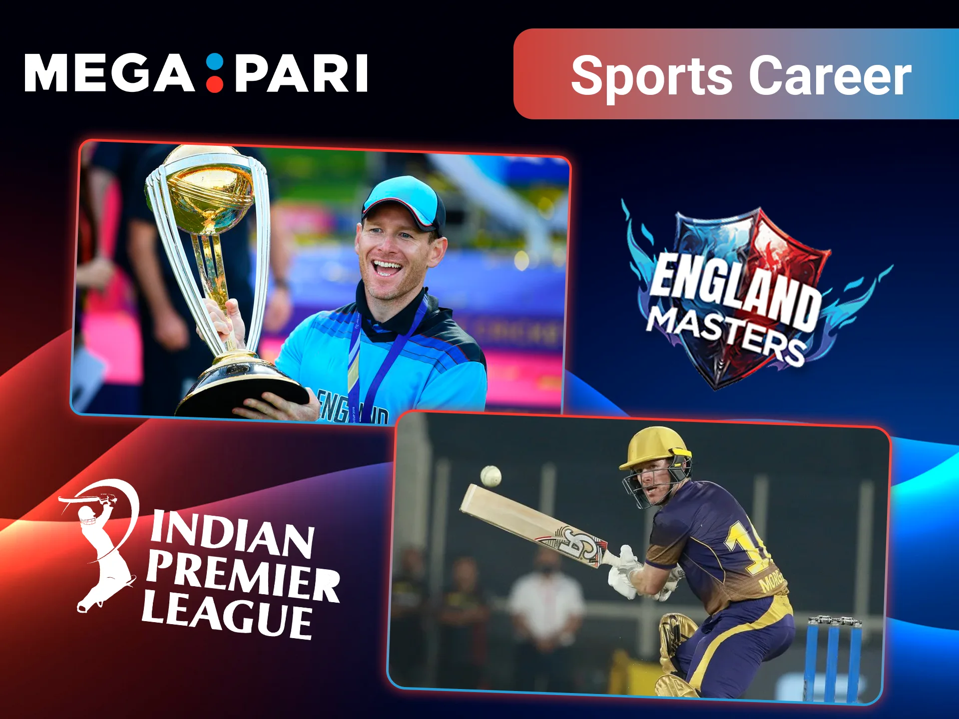 Explore Eoin Morgan's career on Megapari now.