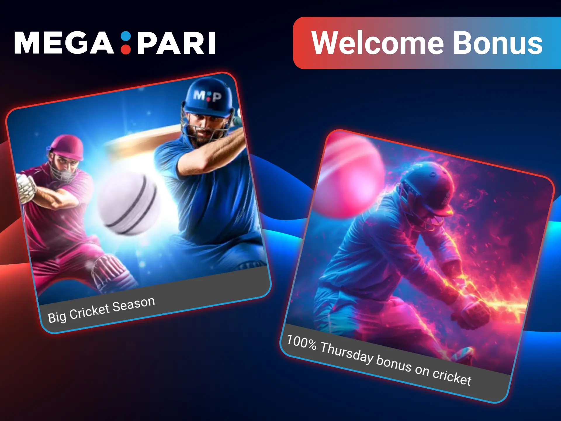 Claim your cricket welcome bonus now at MegaPari.
