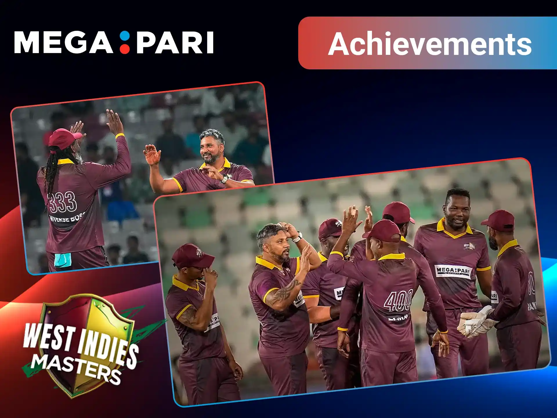 Check West Indies Masters achievements on Megapari.